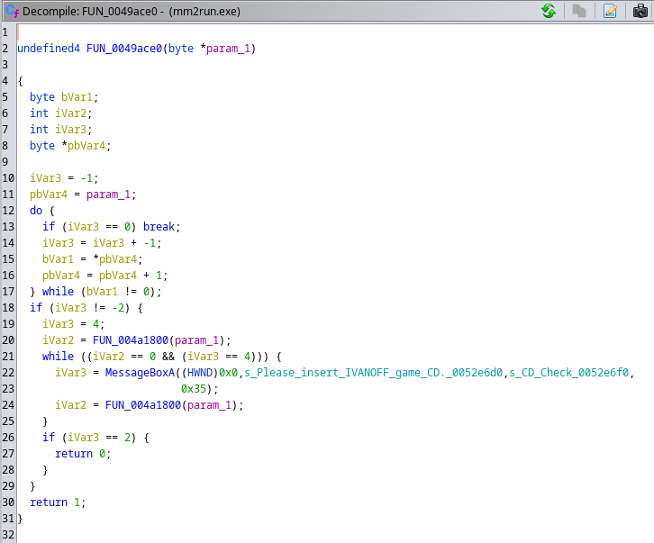 Function handling the string Function handling the string